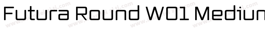 Futura Round W01 Medium字体转换